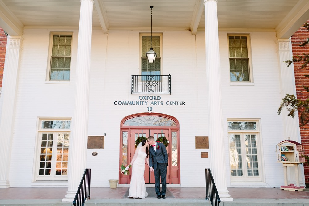 Oxford Community Arts Center Wedding Photography