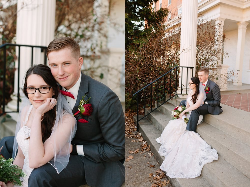 Oxford, Ohio Winter Wedding photographers